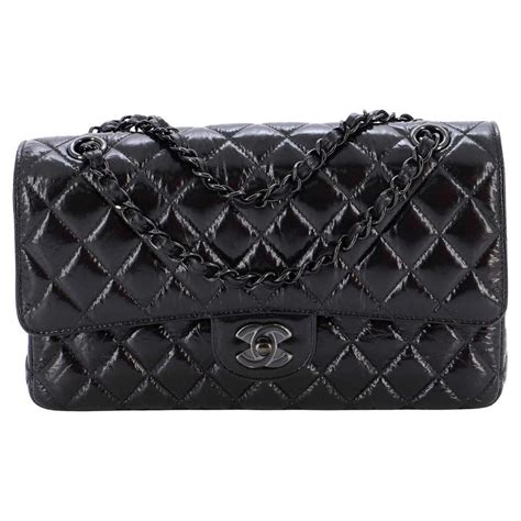 chanel bag so black|Chanel black flap handbags.